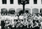 vacanza con il seminario a villa la nuza (San Nicola l'Arena) anno 1993 settimana del 2 lugliio